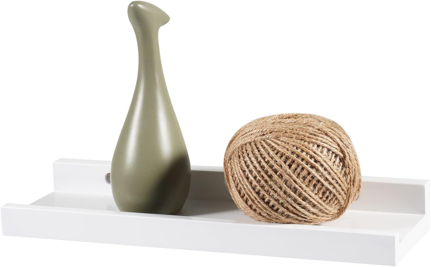 Recogwood Floating Shelves Natural Wood 30cm