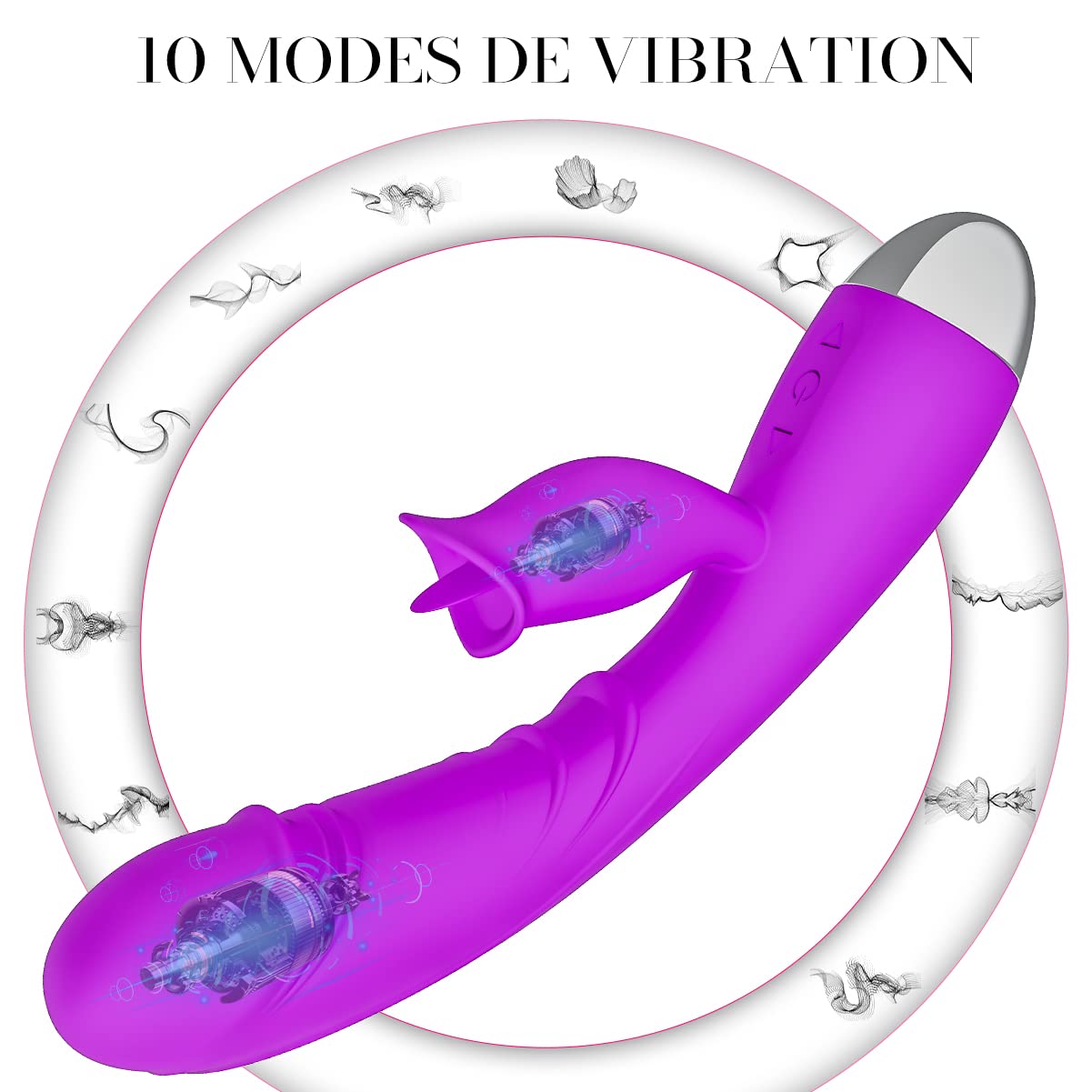 V𝚒brator𝚎per D𝚘nna P𝚒ccolo V𝚒brat𝚘re S𝚎x T𝚘ys V𝚒brator𝚎per D𝚘nna Pr𝚘fess𝚒onale Cl𝚘tor𝚒de V𝚒brator𝚎per D𝚘nna Potenza superlativa, modalità multiple, riscaldamento intelligente