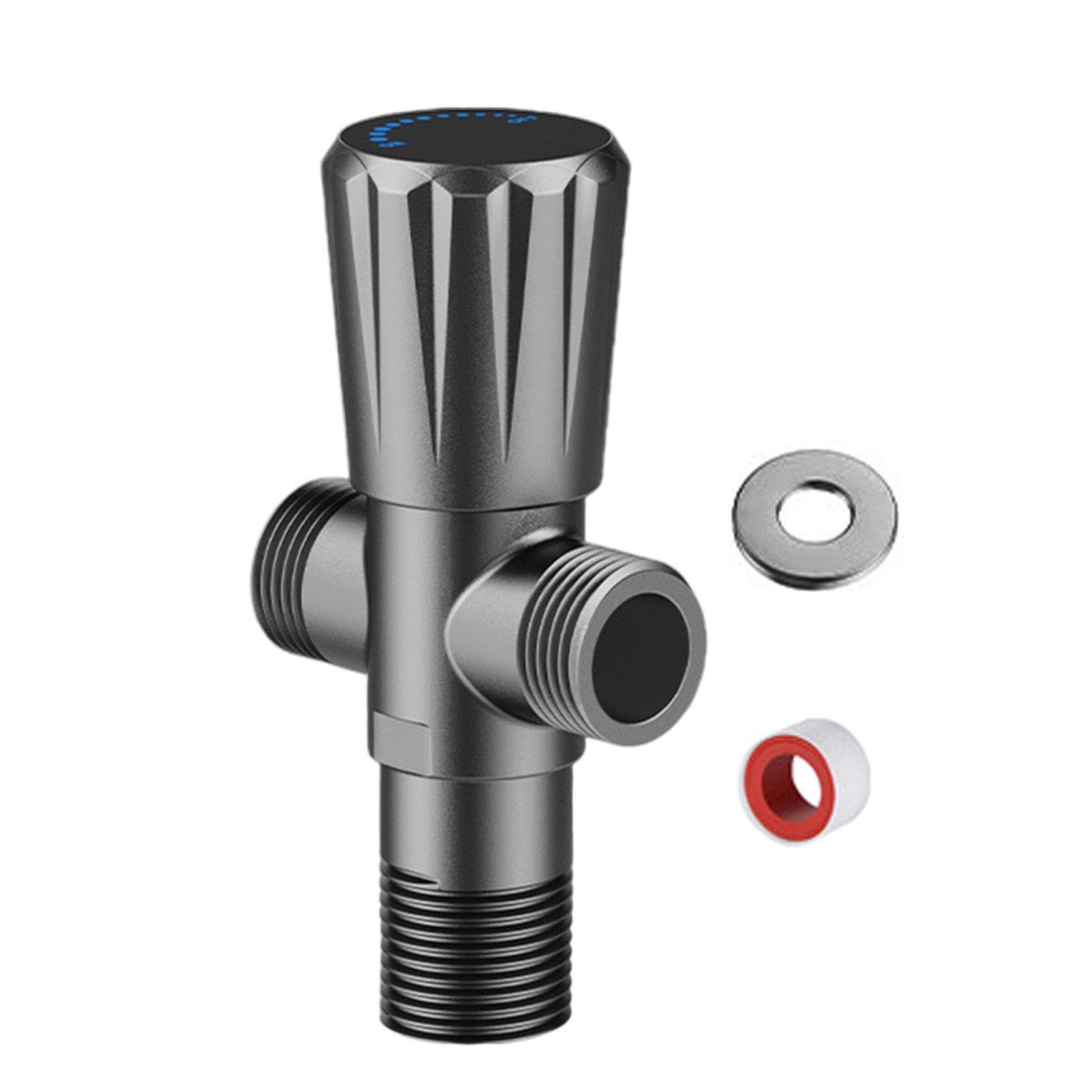 Strong Anti Leak Angles Valves Triangle High Pressure Resistant Angles for Bathroom Plumbing Fixtures Strong Leak Proof Stop