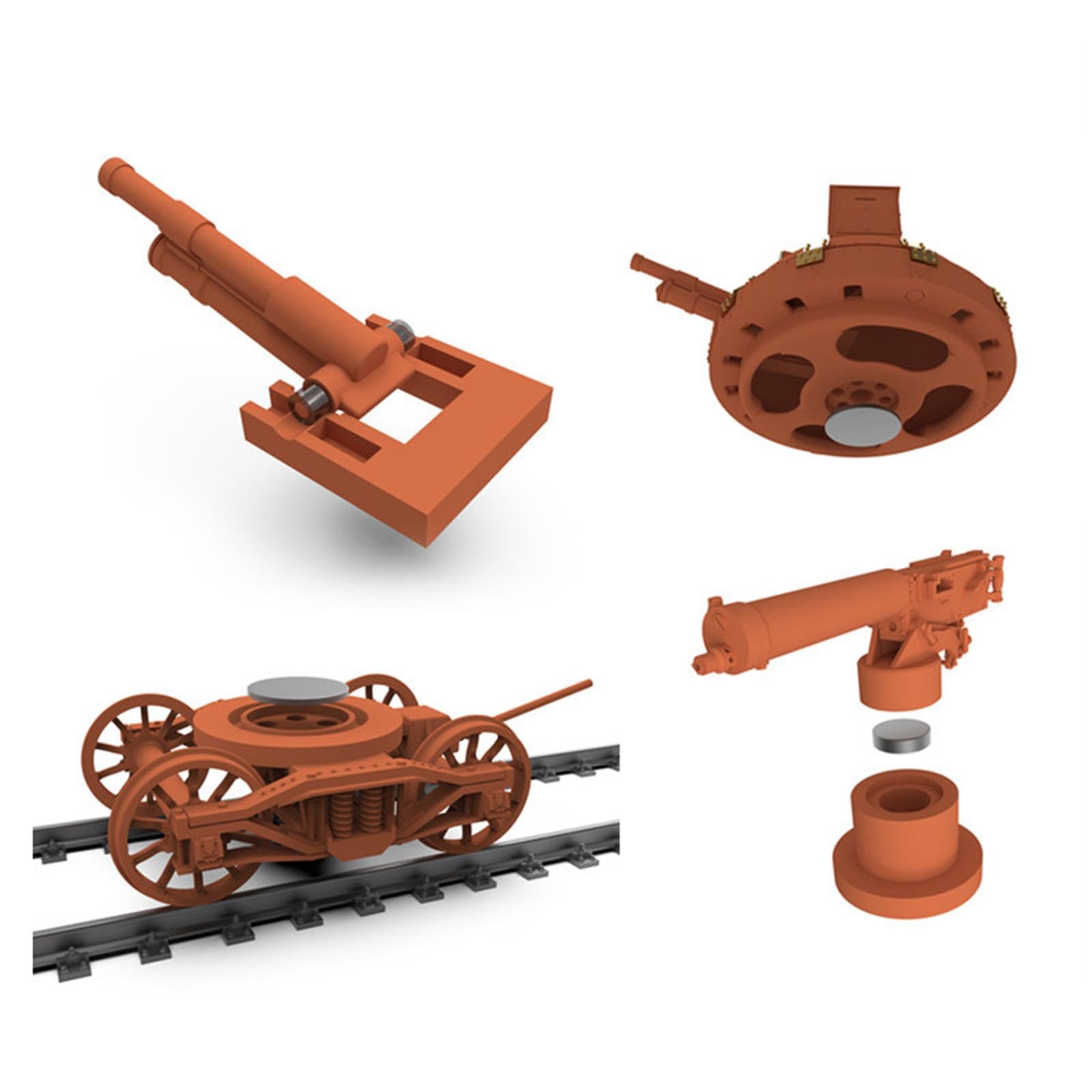 Modellino Ferroviario in 1:72, Giocattolo, da Collezione, Decorazione, Modello Compatto, Regalo di Compleanno, Decorazione da Tavolo, Verniciabi