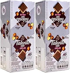 Chocolate Talento Diet GAROTO- 2 Caixas C/ 15un De 25g Cada