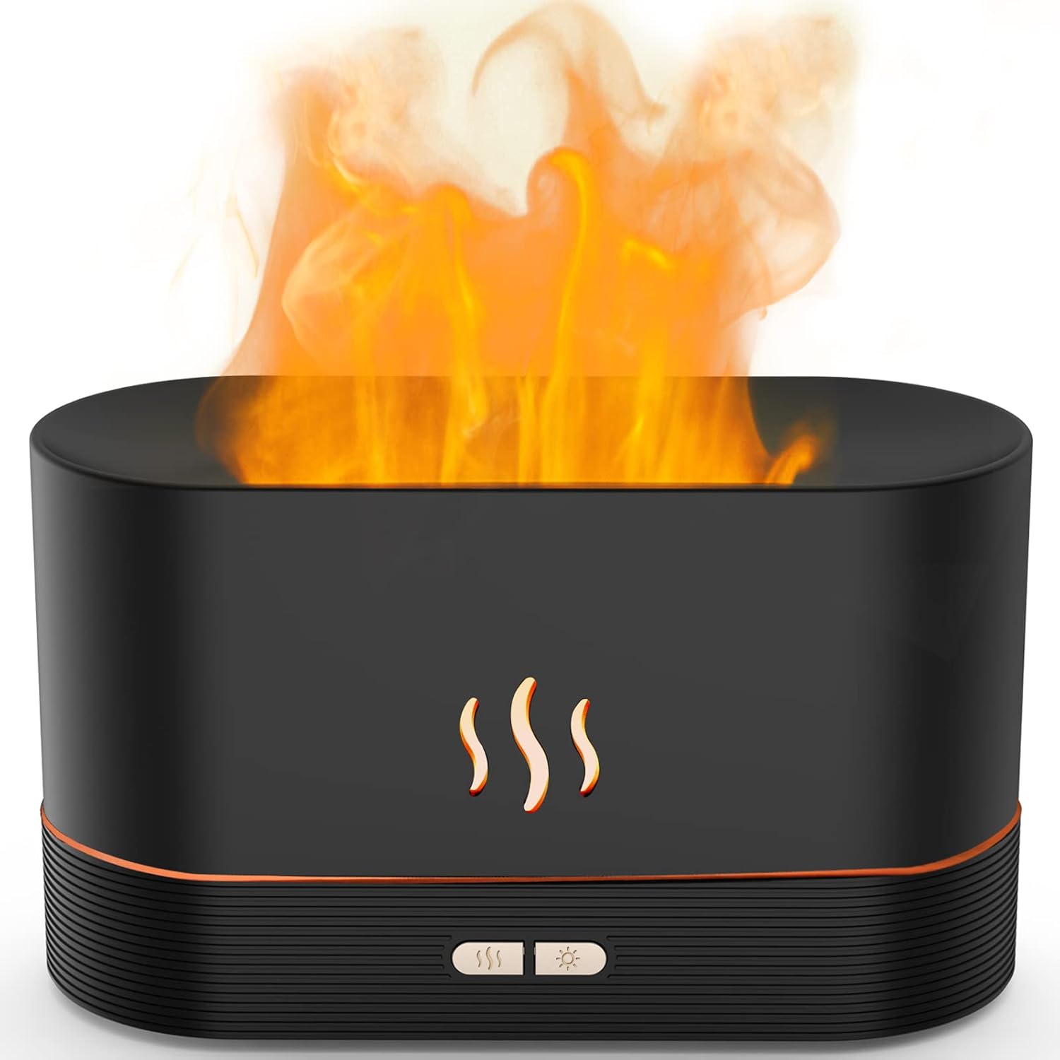Aroma Diffuser mit Flammen-Effekt Ultraschall Flame Diffuser für ...