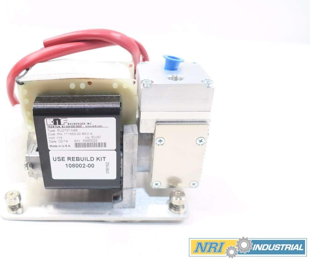 NEW KNF PU2737-N86 VACUUM PUMP 1/8 IN NPT 115V-AC D537253