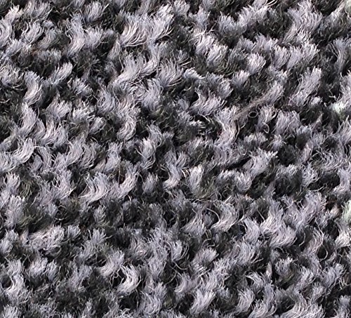 Iron Ore Health Caballo de Hierro Resistente Lavable Doormats: hogar y Negocio, Black Steel, 85cm x 150cm