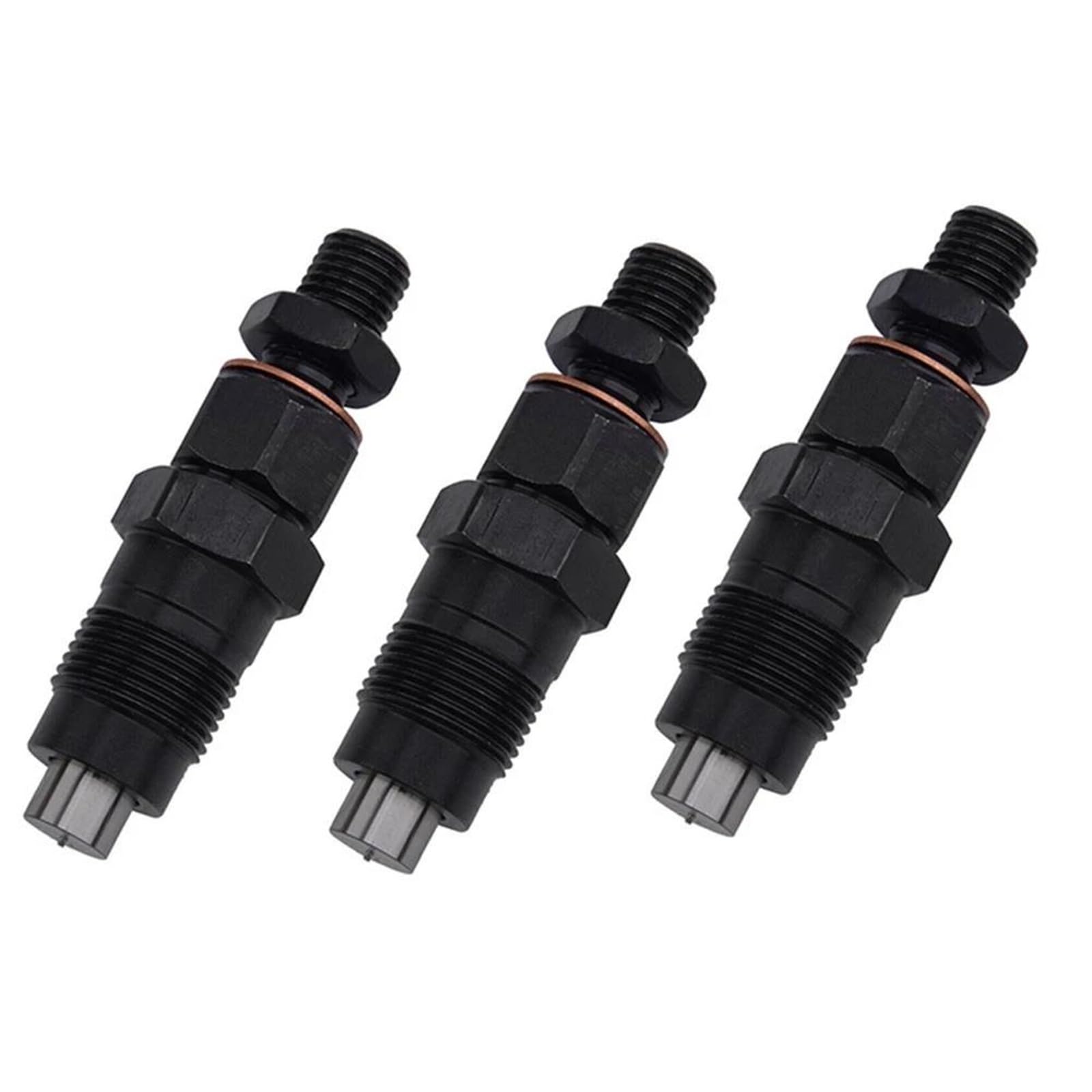 auto Inyector combustible Common Rail MM435-94101 Para Mitsubishi Para L2E Para L3E Para S3L Para S4L Para S3L2 Para S4L2 Para S4S 3 Uds Inyector Combustible Motor