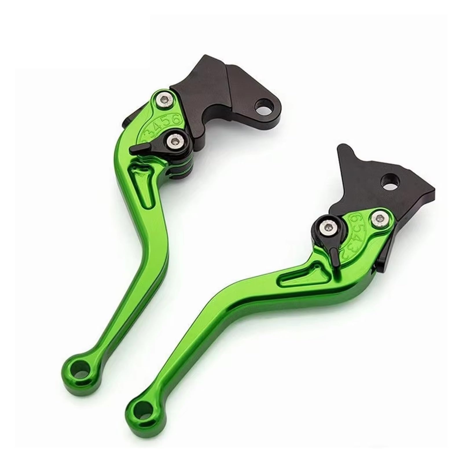 VBVGMZAS Handlebar Clutch Motorcycle CNC Adjustable Brake Clutch Levers for Aprilia for CAPONORD for ETV1000 for Caponord 1000 2002-2007 Brake Handle Lever(Green 147mm)