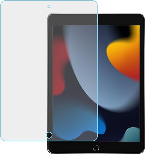 1 protector de pantalla para iPad de 9, 8, 7 generación de 10.2 pulgadas, vidrio templado para iPad de 9, 8, 7 y 10.2 pulgadas (202120202019)