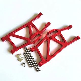 for Traxxas 1/10 MAXX 8930 Aluminum F/R Suspension Lower Arms Red