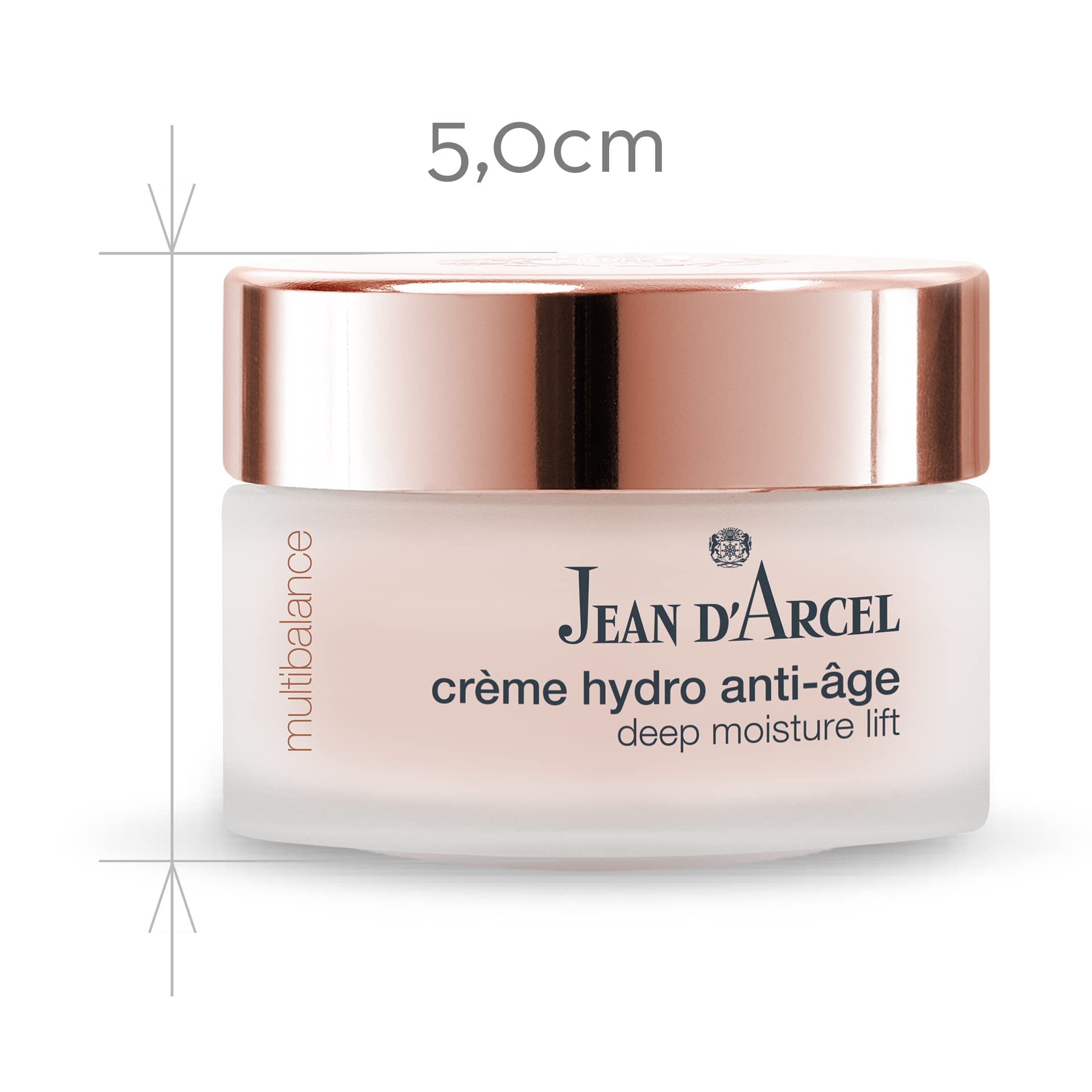 JEAN D'ARCEL - MULTIBALANCE – krem nawilżający – intensywna pielęgnacja nawilżająca przez 24 godziny – dla promiennej, równomiernej skóry – 50 ml