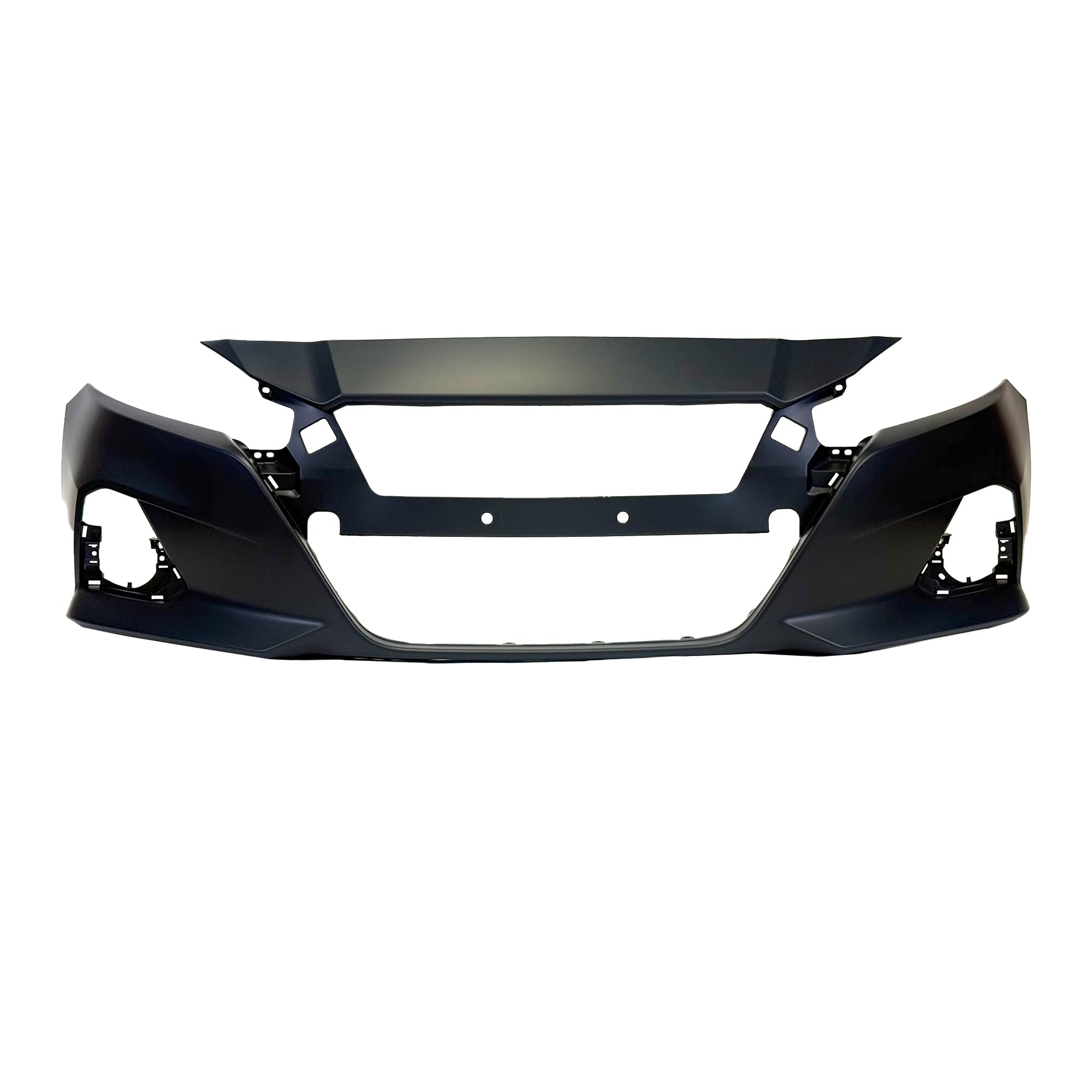 FitParts Compatible with Front Bumper Cover Fascia 2019-2022 Nissan Altima S SL SR SV Sedan. New Primed Without Sensor Holes, With Fog Light Holes. 620226CA0H NI1000324