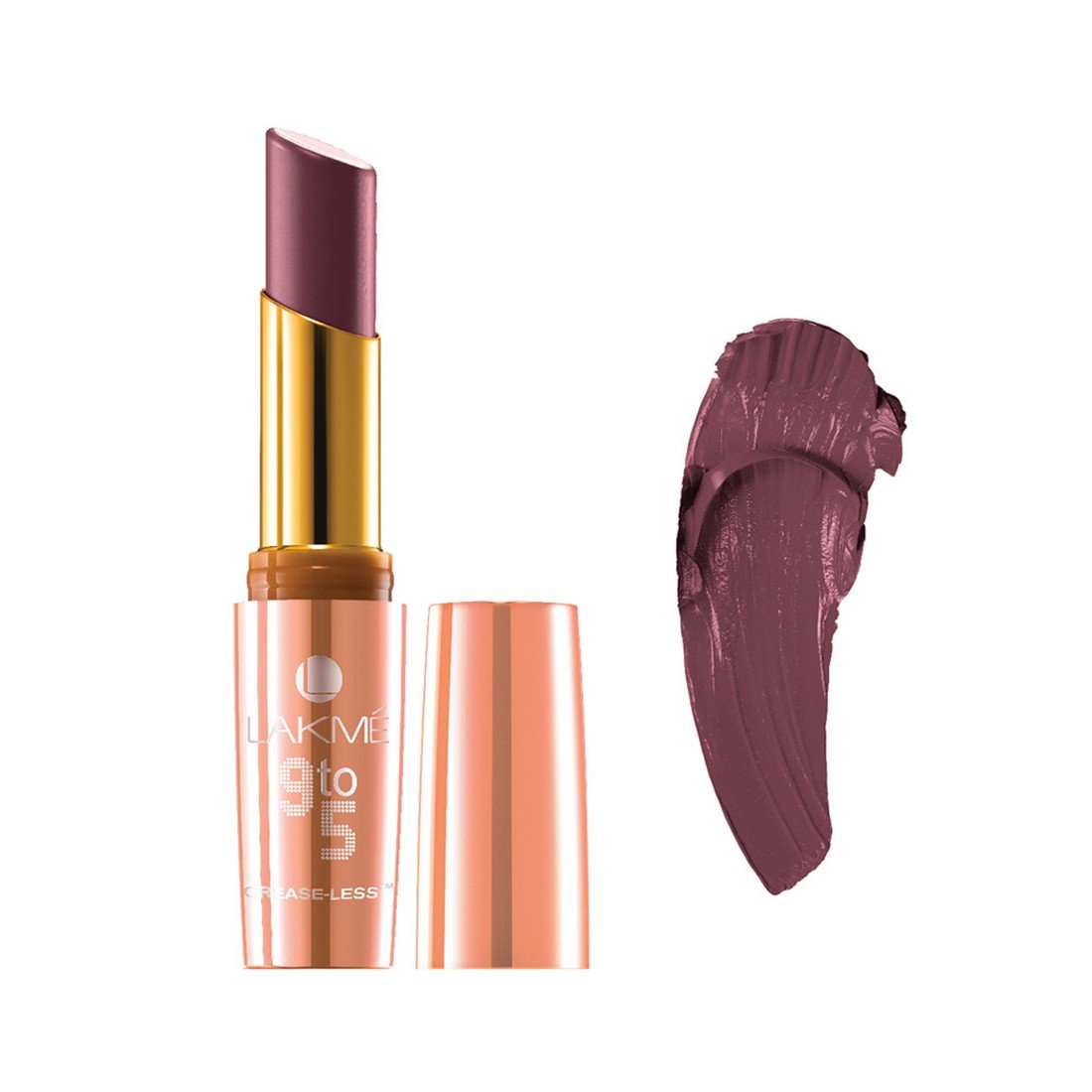 Buy Lakmé 9 to 5 Creaseless Creme Lip Color, CB4 Hazel Rush, 3.6 g
