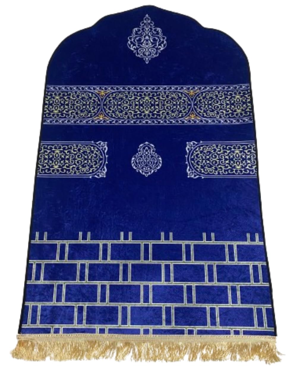 Blue Prayer Mat For Muslim