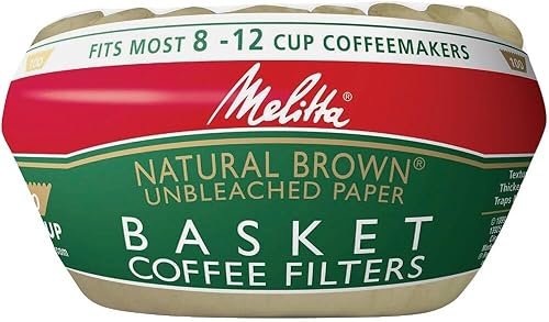 Cesta de filtro de café de 8 a 12 tazas, 100 unidades
