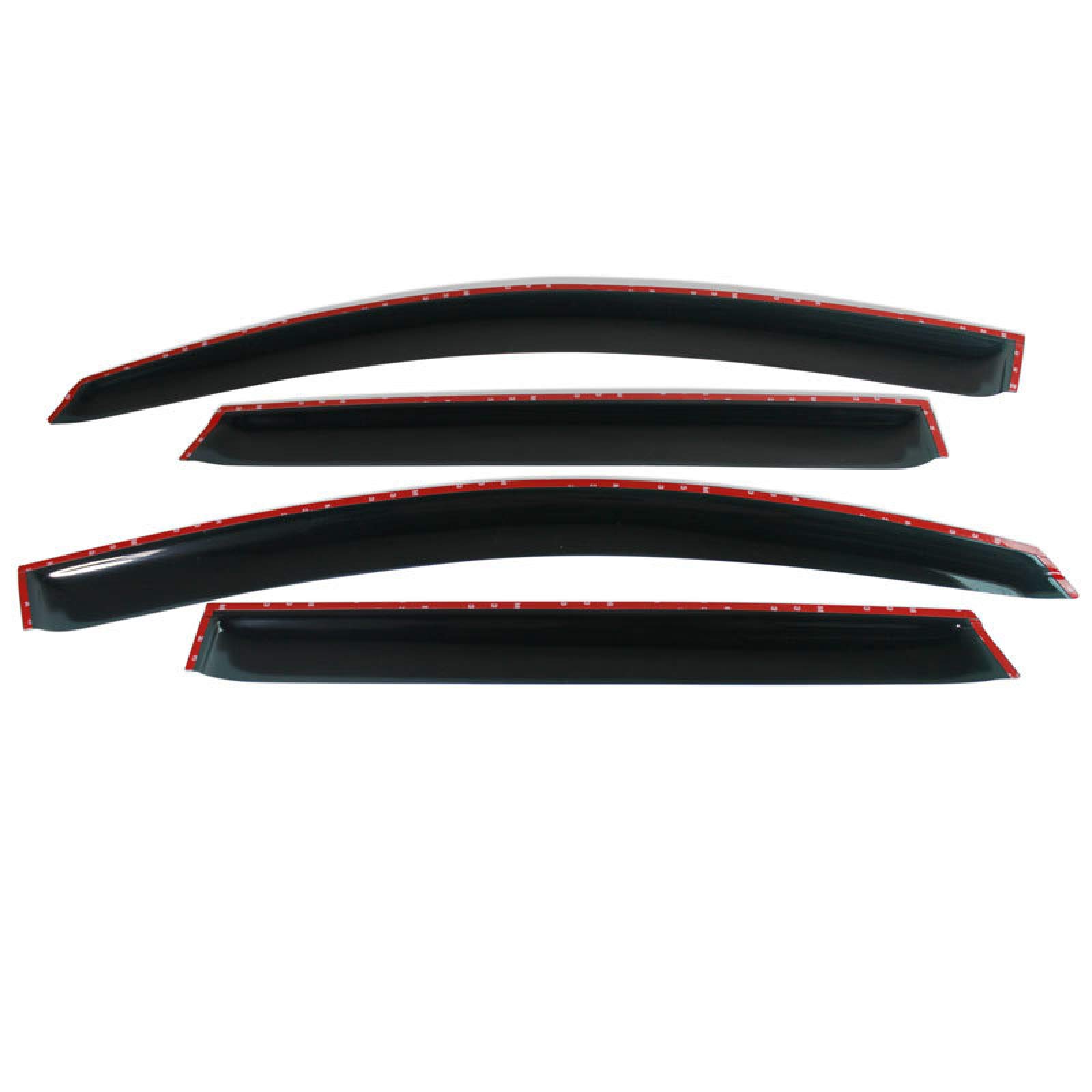 Visière de fenêtre, pour Nissan Qashqai J10 2008 2009 2010 2011 2012 2013 2014 2015, Noir déflecteur de fenêtre Pare-Soleil Pare-Soleil Garde évent