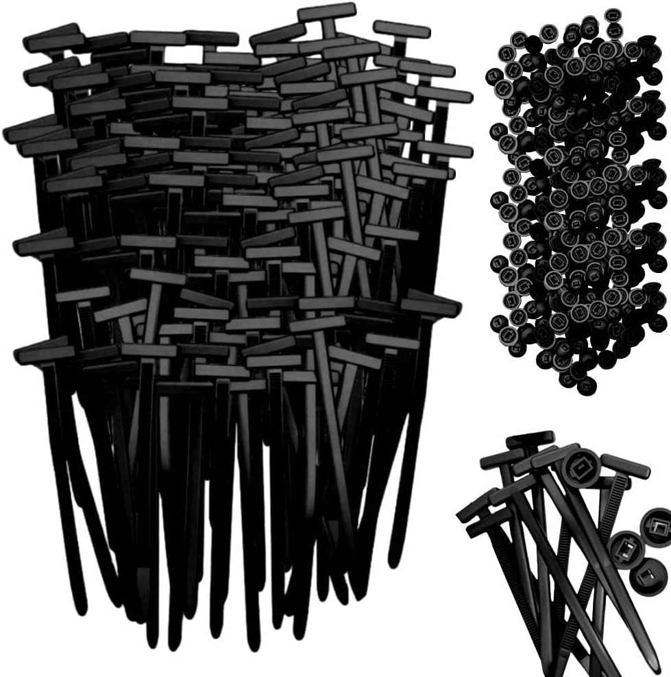 Nylon Universal Cable Tie Buckle, Heavy Duty Self-Locking Nylon Zip Ties Holder, New Multifunctional Cable Tie Buckle for Car Daily Repair (150pcs)