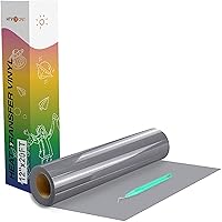 Vista 33 de HTVRONT Rollo de Vinilo de Transferencia de Calor - 12" x 4 pies Vinilo HTV Negro para Camisetas, Vinilo Negro de Planchar para Todas las Máquinas