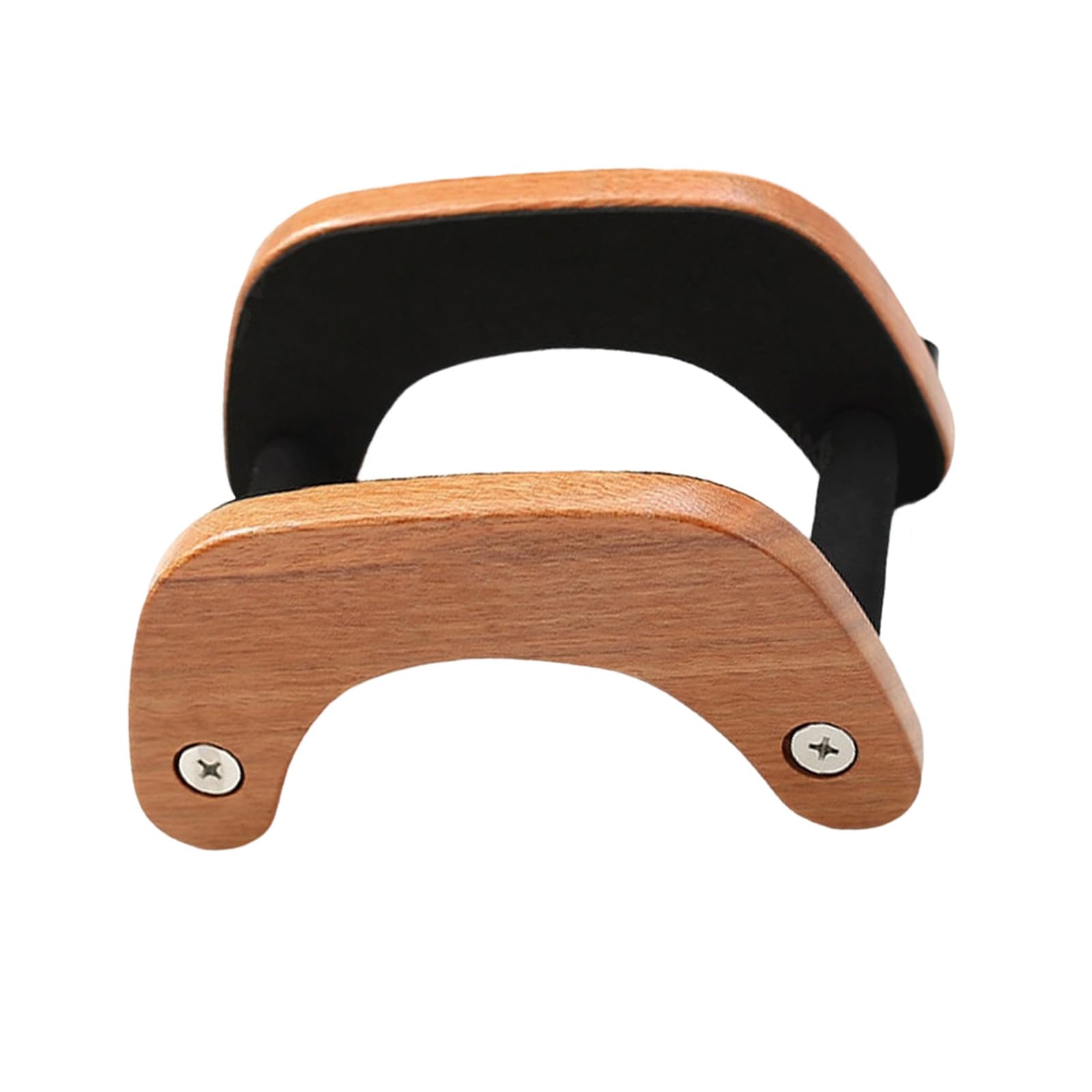 Kfwfuaee Handcrafted Wooden Guitar Holder Stylish Portable Acoustic Stand Storage Rack for Musicians Sturdy Stand