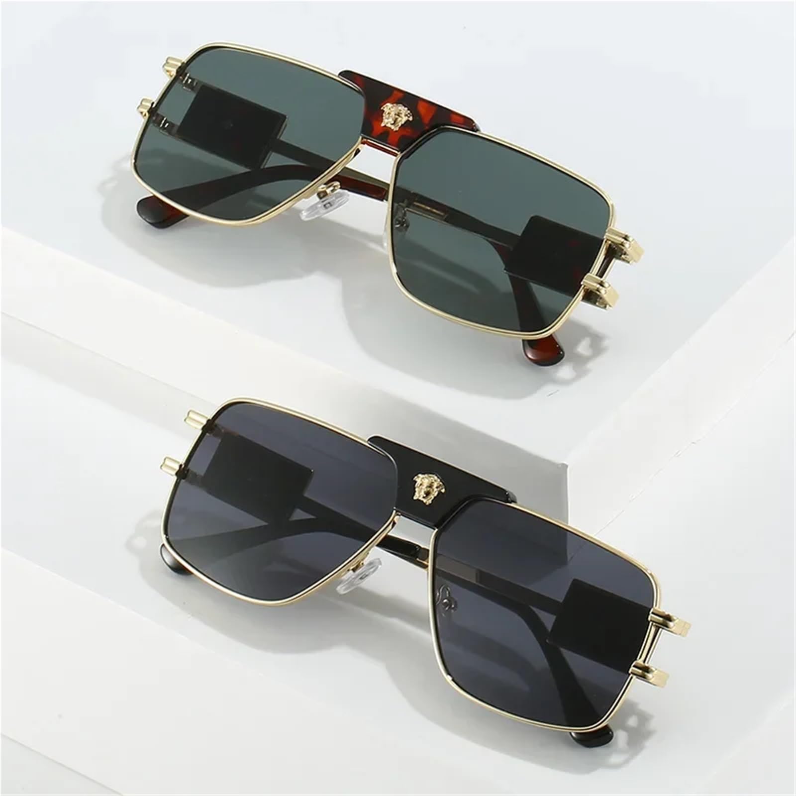Herren-Sonnenbrille, Quadratisch Für Herren