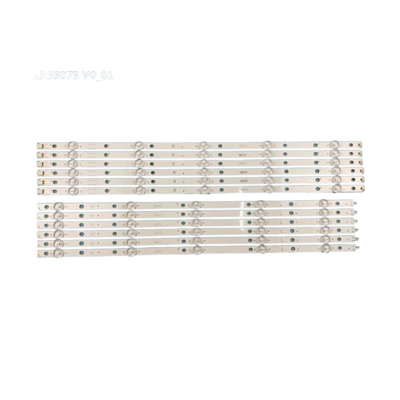 Led-hintergrundbeleuchtung Streifen Fit for Philips 55PUS6503/12 55PUS6703/12 55PUS7303/12 55PUS7503/12 55PUS6162/12 210BZ05DL 210BZ05DR