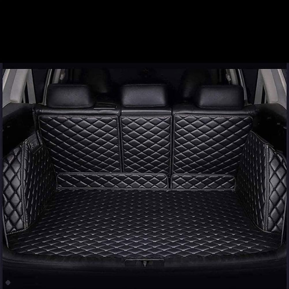 Car Full Coverage Boot Liner for Polestar Polestar 4 2023-2024, All Inclusive Rear Trunk Mats Carpets Protector Pad Boot Cargo Anti-Slip Auto Accessories,A/Black