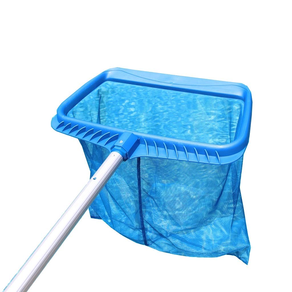 Rete per acque profonde con asta telescopica per piscine e laghetti, rete filtrante rinforzata per il recupero e la pulizia, design durevole per un facile utilizzo