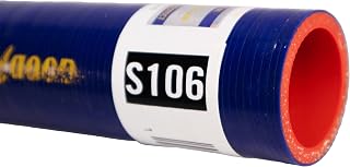 Goodyear S106 Silicone Coolant Straight Hose,1.375in. I.D, 36 in. Length