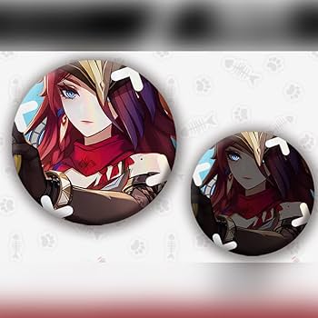Amazon.co.jp: ナタ 缶バッジ 原神 幻彩技術バッジ 58mm 9個