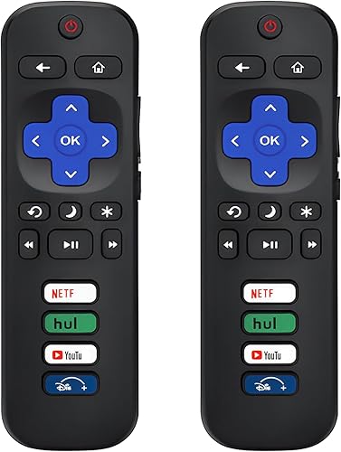 Miniatura 1 de Nuevo control remoto universal de TV compatible solo para televisores Roku, compatible con televisores TCL RokuHisense RokuOnn Roku (no para Roku