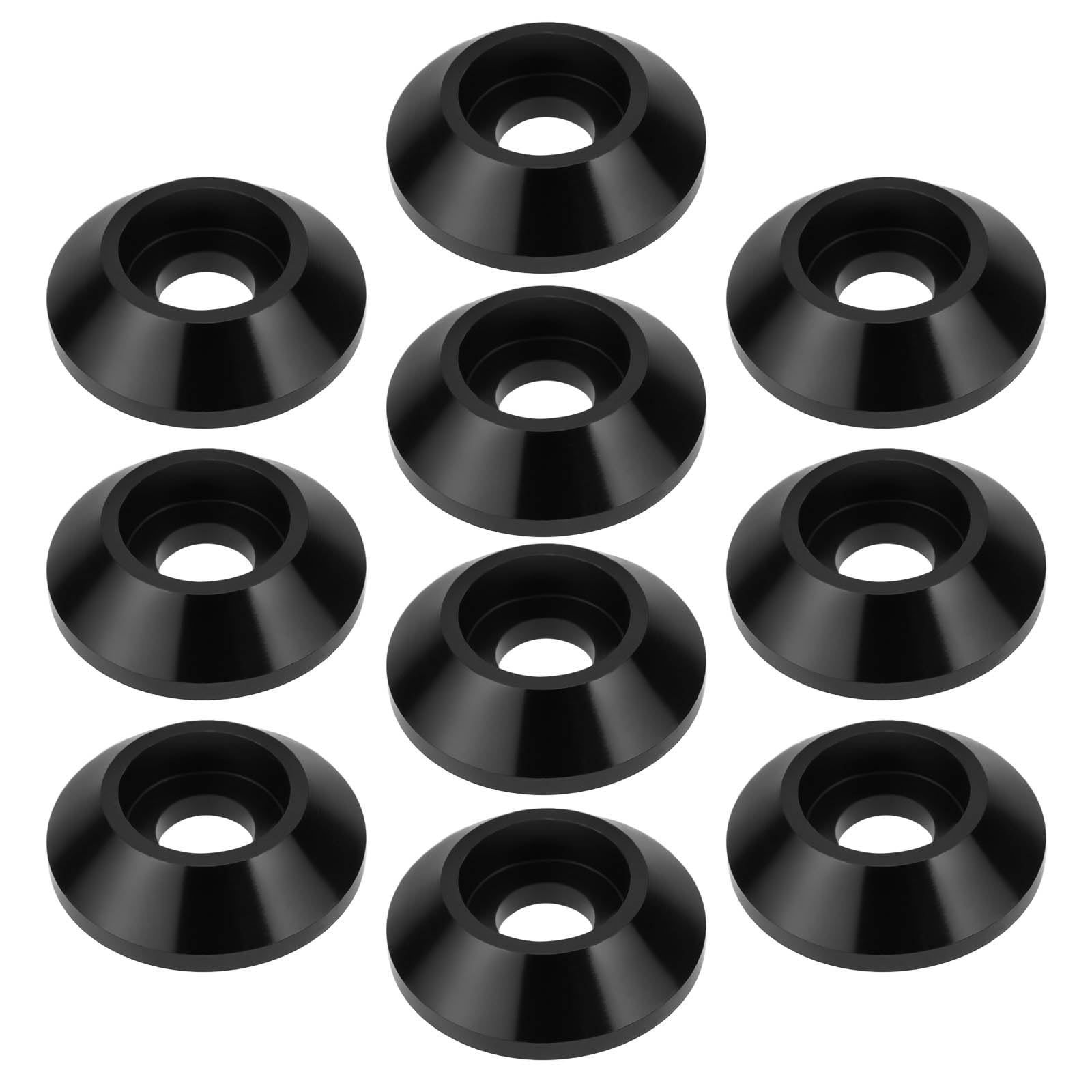 Amazon.com: YINETTECH 10PCS M6 Black Hex Socket Bolt Washer 45