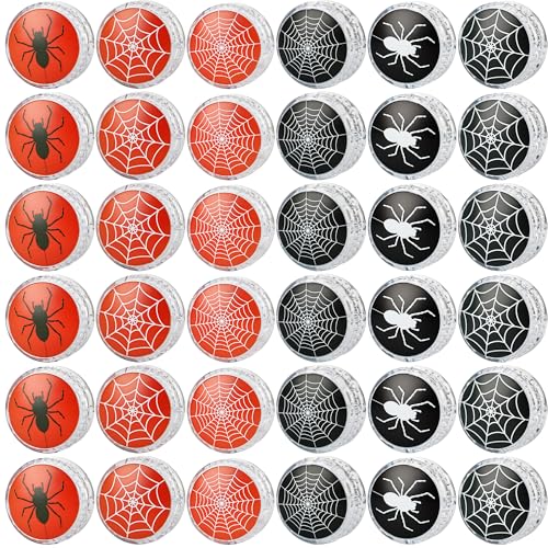 30 Pack Led Light up Yo Yo Novelty Spider Yo Yo Ball Plastic Light up Responsive Ball for Kids Birthday Spider Theme Party Goodie Bag Fillers Classroom Rewards, 2 Colors