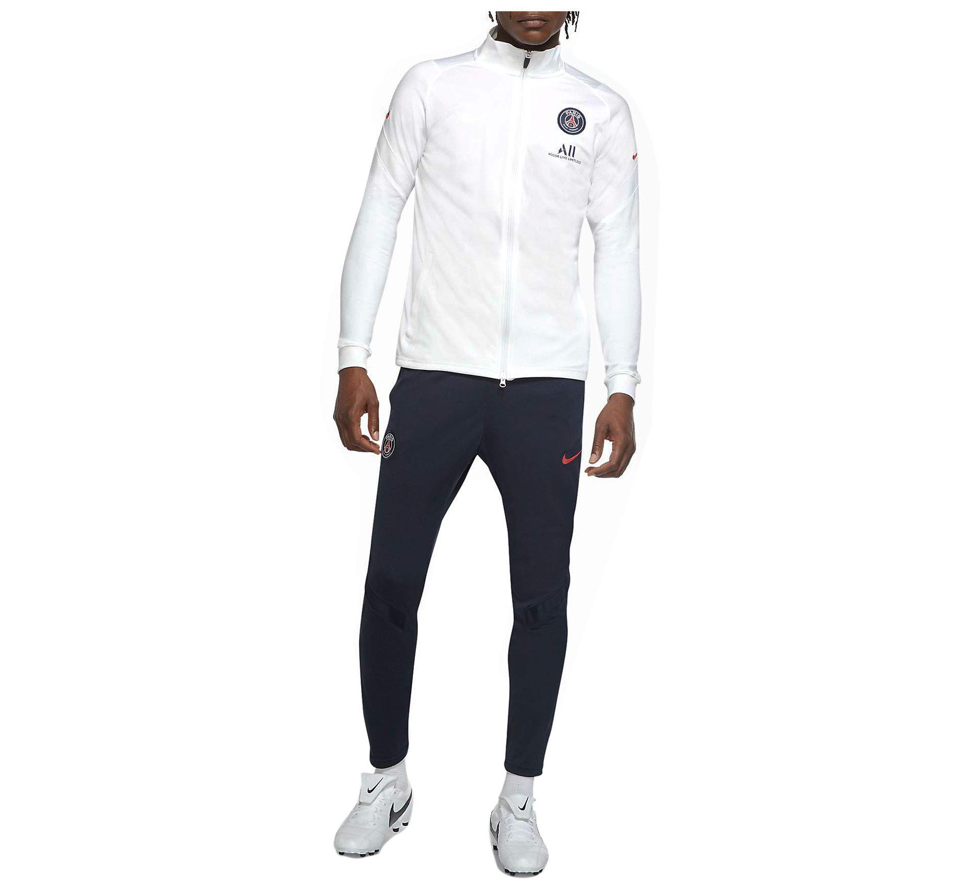 Nike PSG M Nk Dry Strk TRK Suit K Men's Tracksuit, white