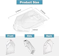 Vista 2 de VERSAINSECT Tapa de tapa para licuadora Nin-ja, accesorios para licuadora Nin-ja, piezas de repuesto para licuadora Ninja de 72 onzas, compatible