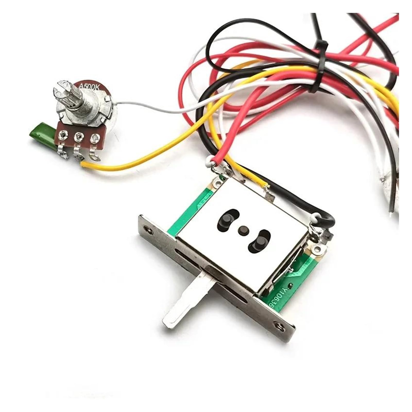 Gitarren Humbucker Tonabnehmer Mit Drei Positions Schalter Und 500K Potentiometer Vorverkabelt Professionelle Tonabnehmer für Musikinstrumente