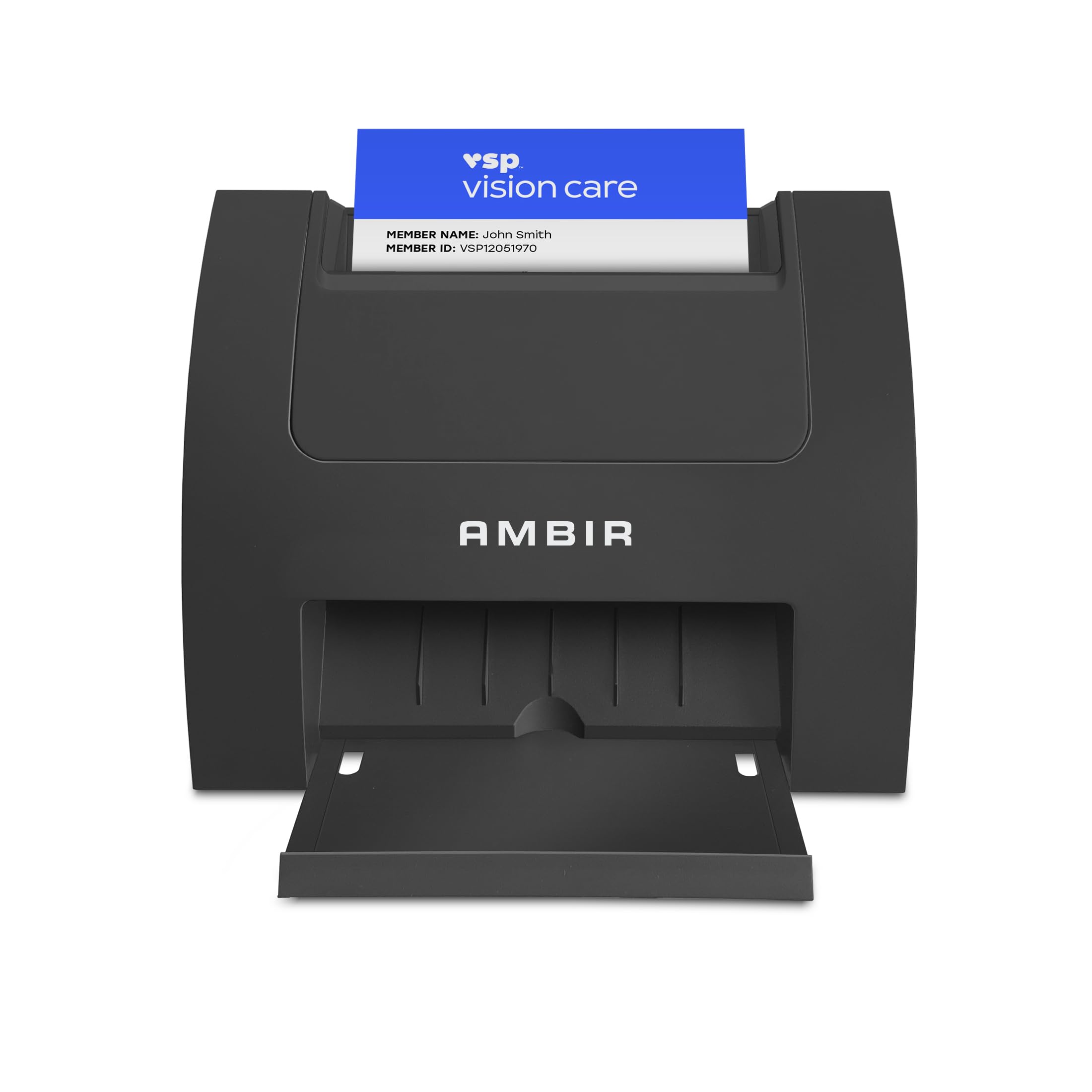 Ambir Card Scanner PS670ST-AS High Speed Single Sided Vertical USB Powered Card Scanner for Windows PC and MAC