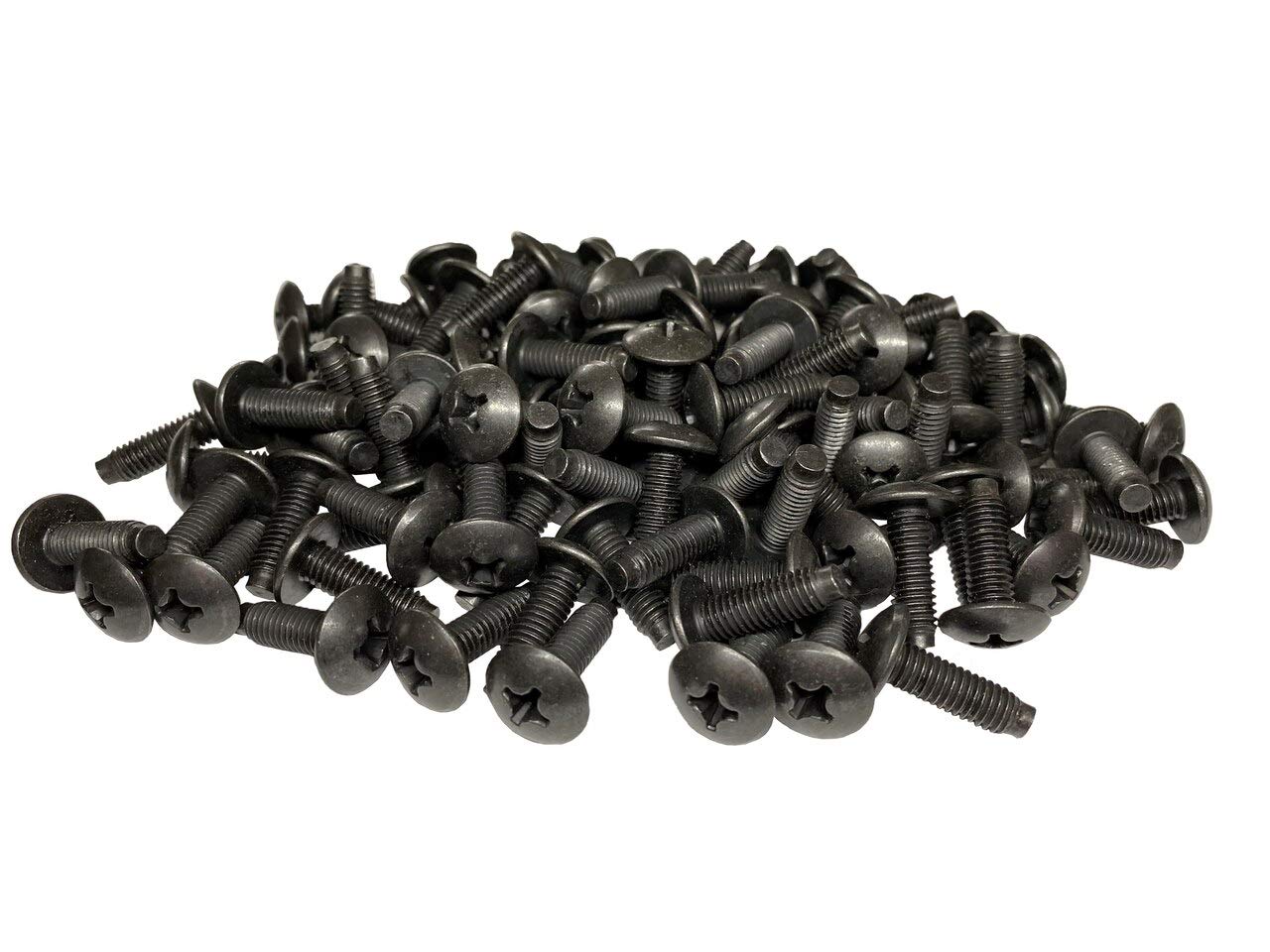 RackGold® M6 Rack Screws 100 Pack - USA Made