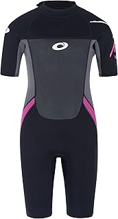 Osprey Kids Wetsuit | Shorty 3mm Summer Wetsuit, Kids Neoprene Surfing Bodyboarding Wetsuit, Origin, Multiple Colours