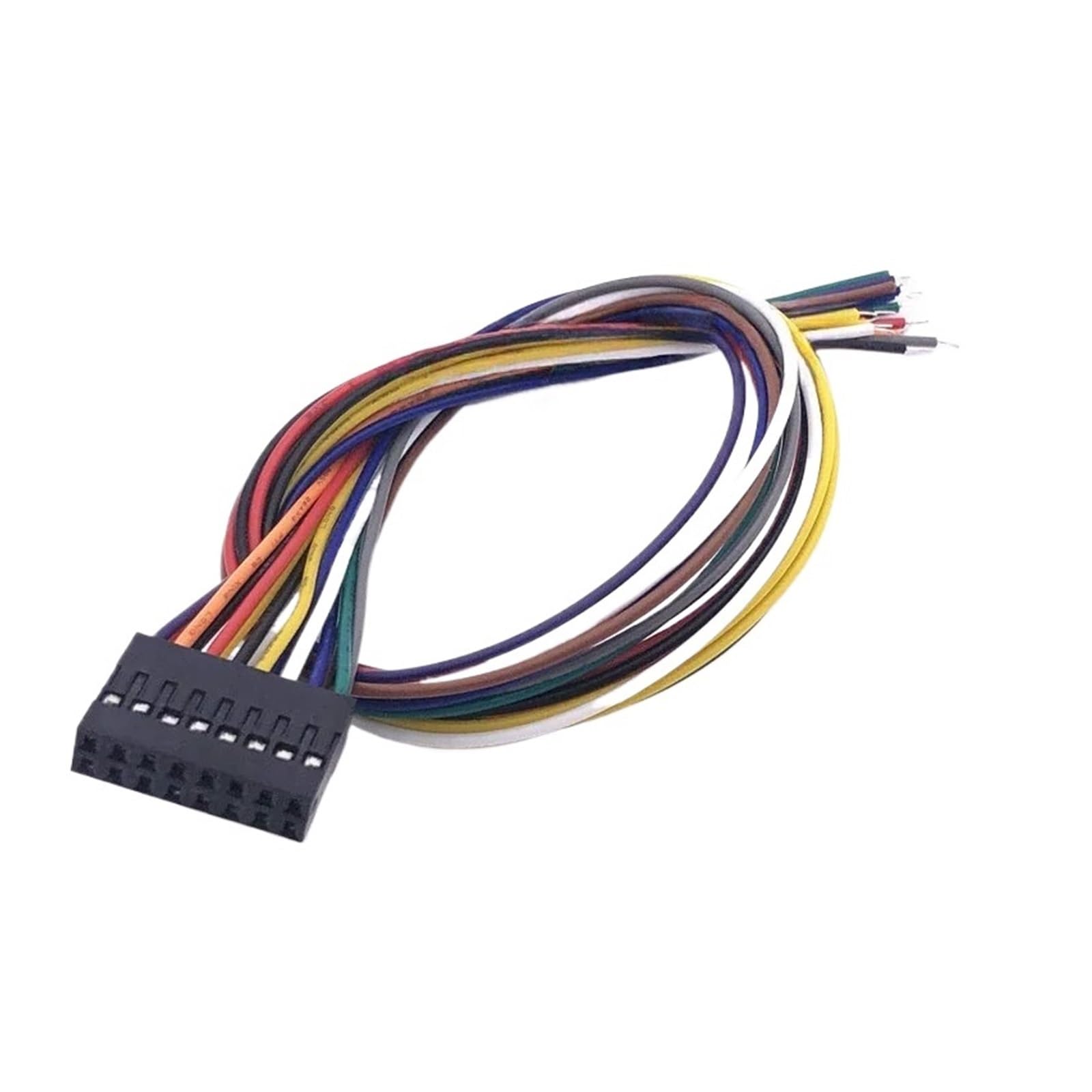 Cable de doble fila de 2,54 mm, 2 x 2-10P, 26 AWG, 30 cm