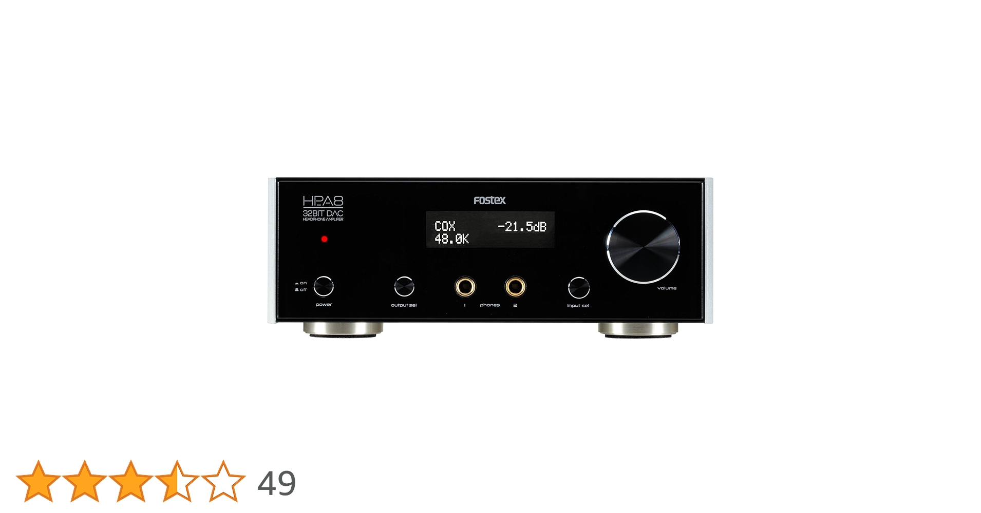 FOSTEX ヘッドホンアンプ 32bit D/A変換器内蔵 ハイレゾ対応 HP-A8MK2 FOSTEX HP-A8MK2 価格比較 - 価格.com