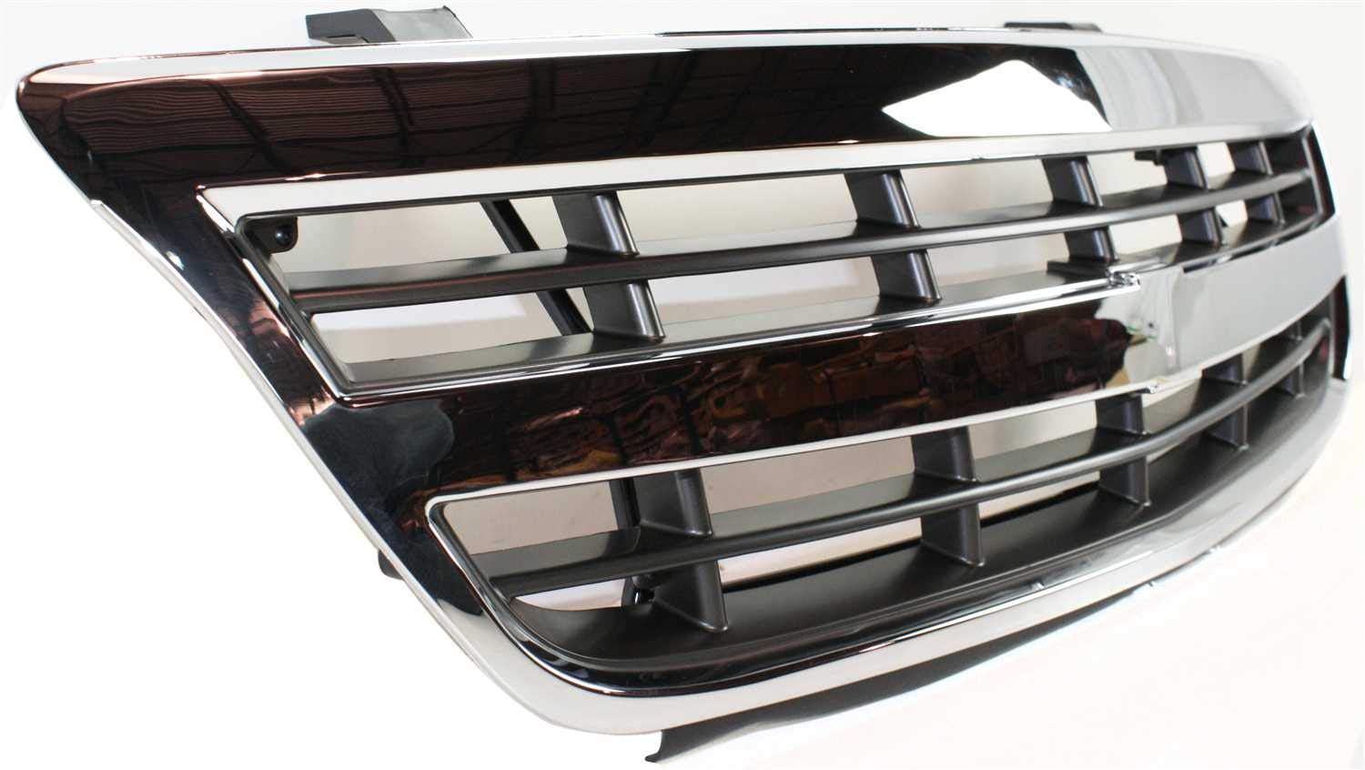 Grille Assembly For 1997-1999 Buick LeSabre - Chrome Shell With Black Insert Replacement