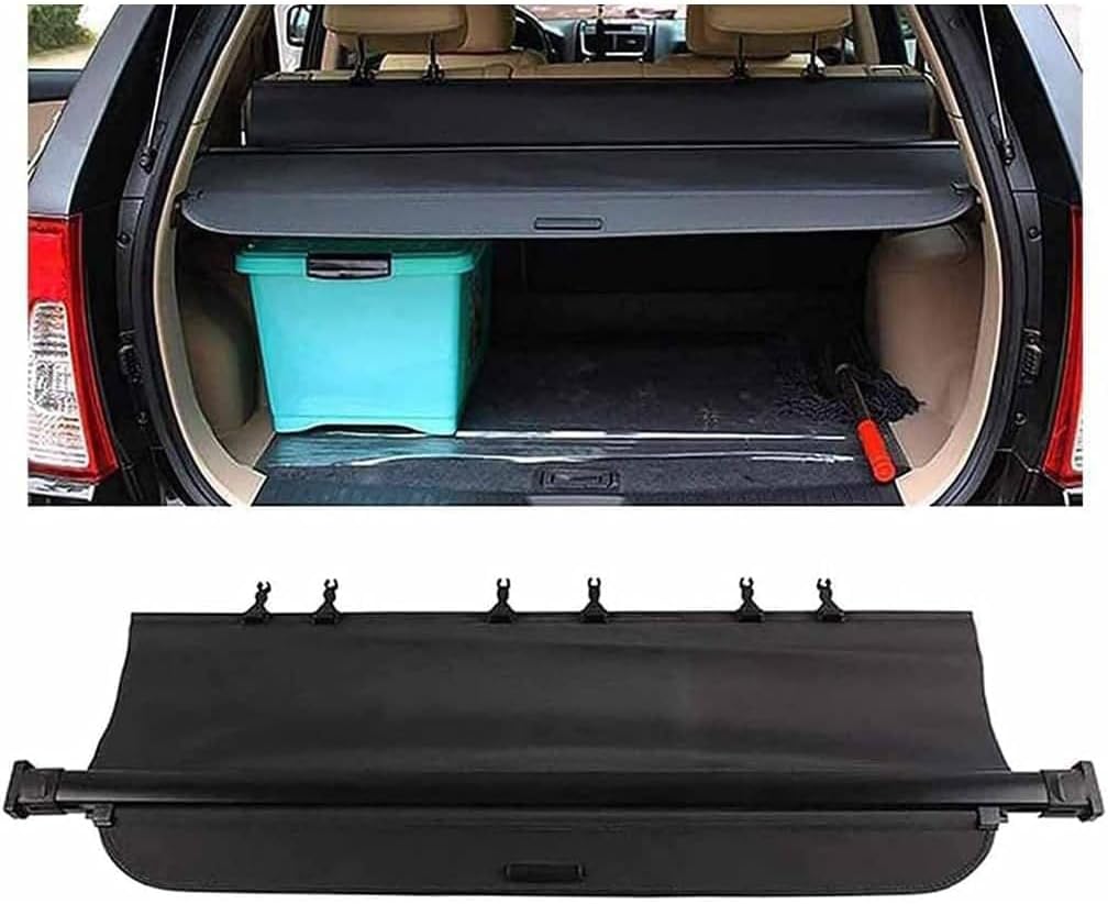 車用格納式リアトランクカーゴカバー 荷物棚 起亜スポーツステージ Kia Sportage 2007-2016 荷物セキュリティシー
