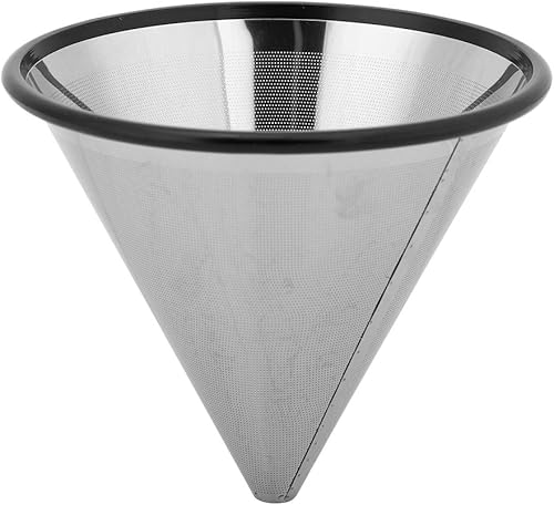 Miniatura 8 de Jerliflyer Vierta sobre el filtro de gotero de café, filtro de café invertido cónico reutilizable, perfecto para la extracción de té y café