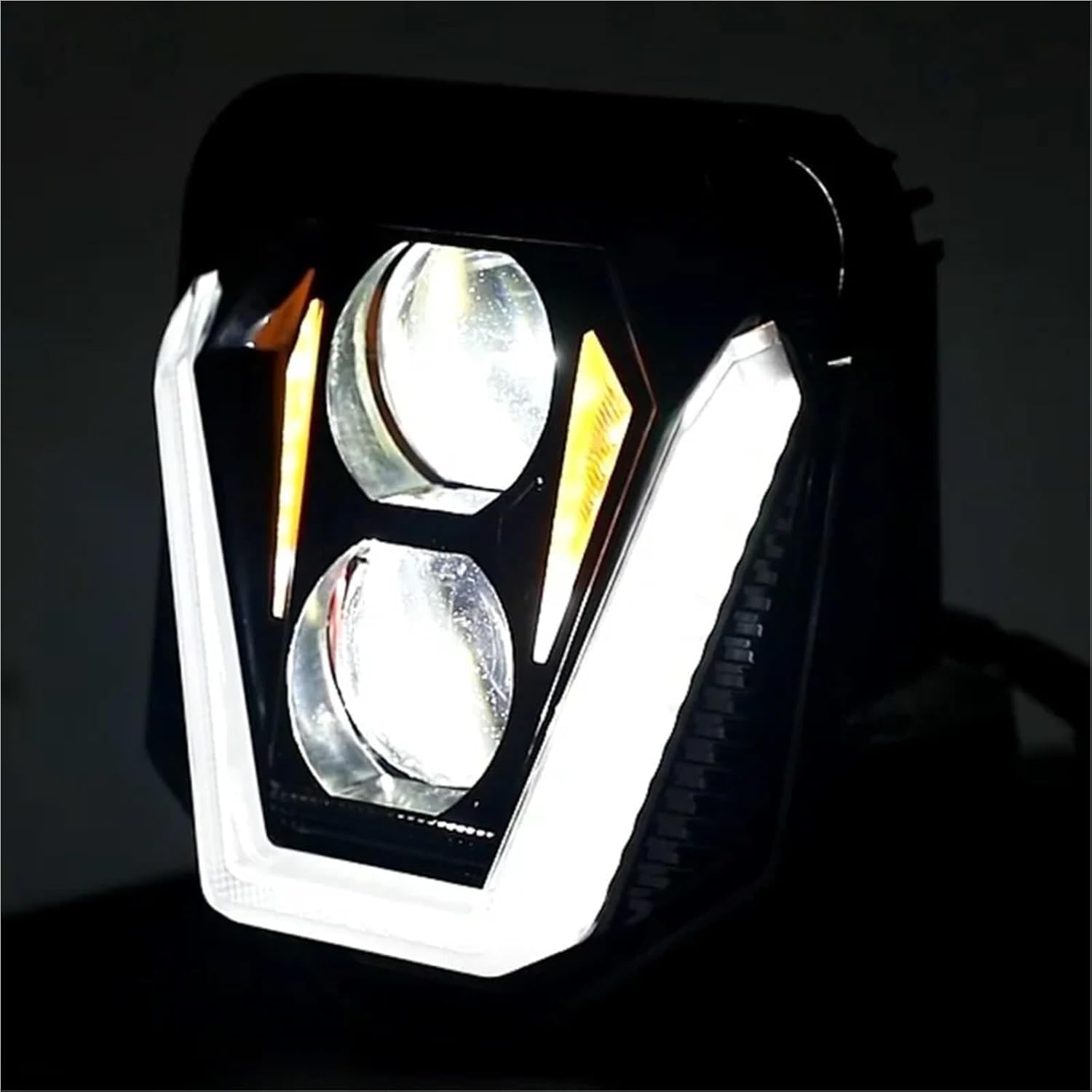 reflektor motocyklowy Dla FE 350 ROCKSTAR EDITION 2021 Moto Reflektor Motocyklowy Reflektor LED