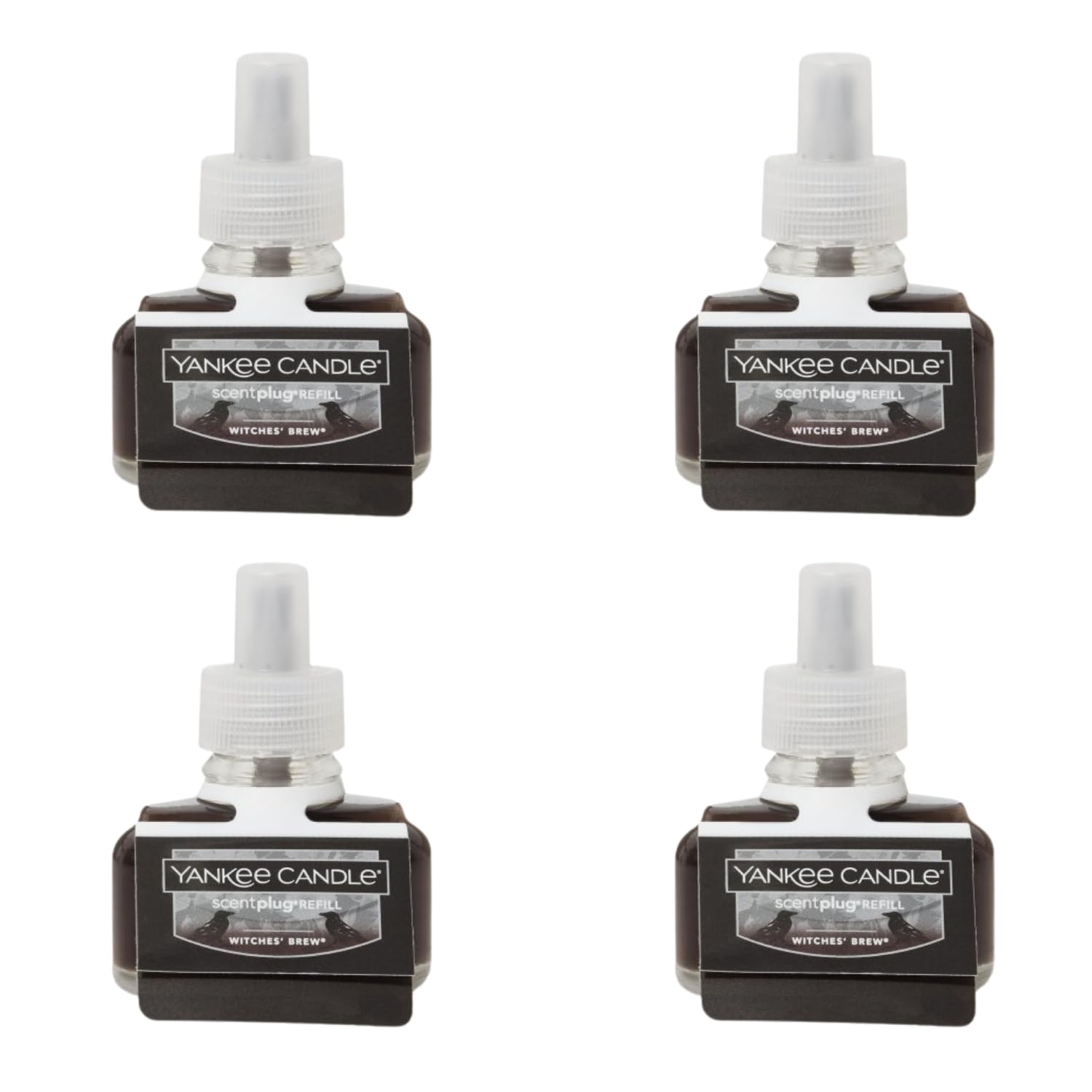 Yankee Candle Scent Plug Refill, Witches Brew (Pack of 4)