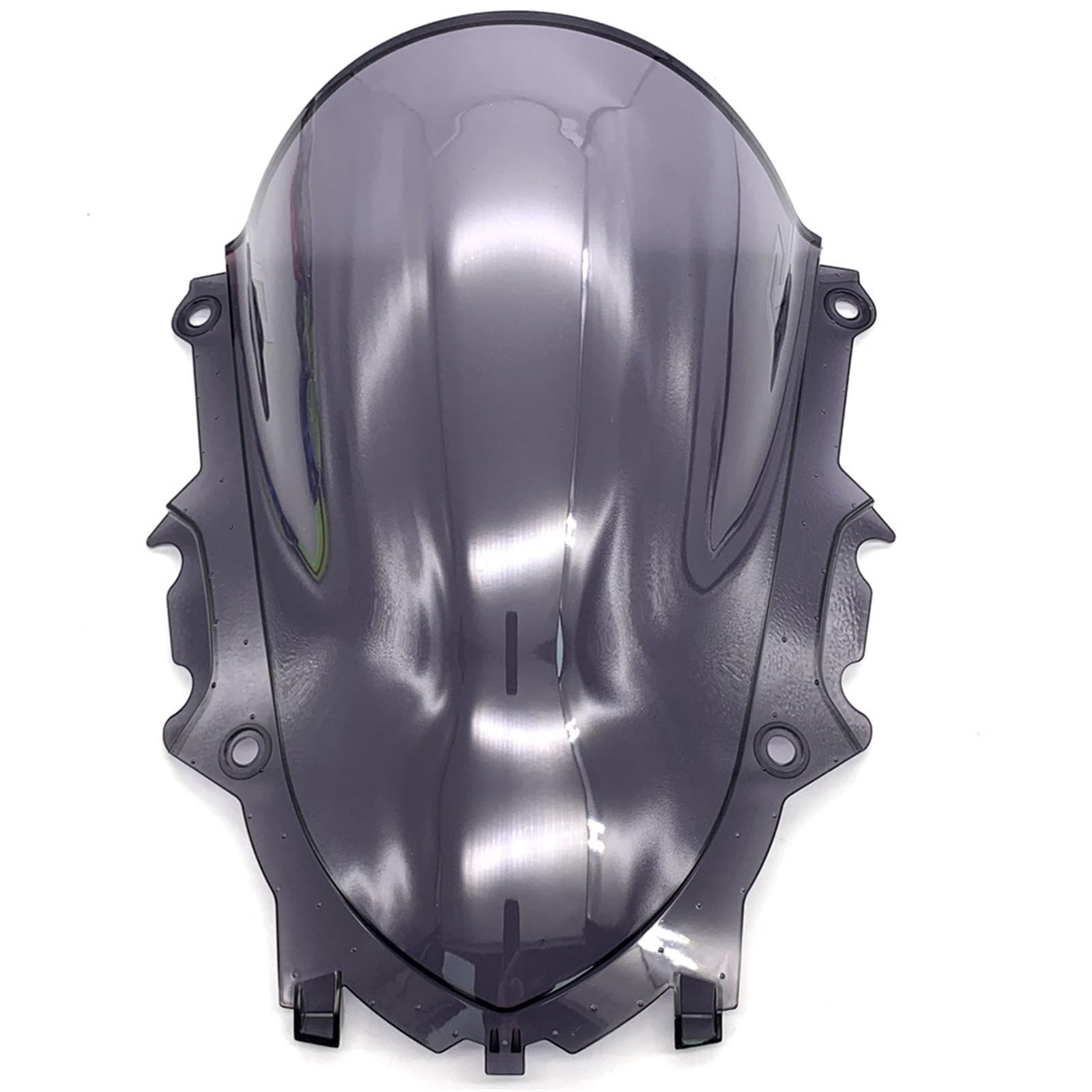 EGUIAS Windscreen Spoiler Motorcycle Sport Racing Double Bubble WindScreen Visor Deflector For YAMAHA YZF-R3 2019-2023 2022 2021 YZF-R25 R3 R25(Smoke)