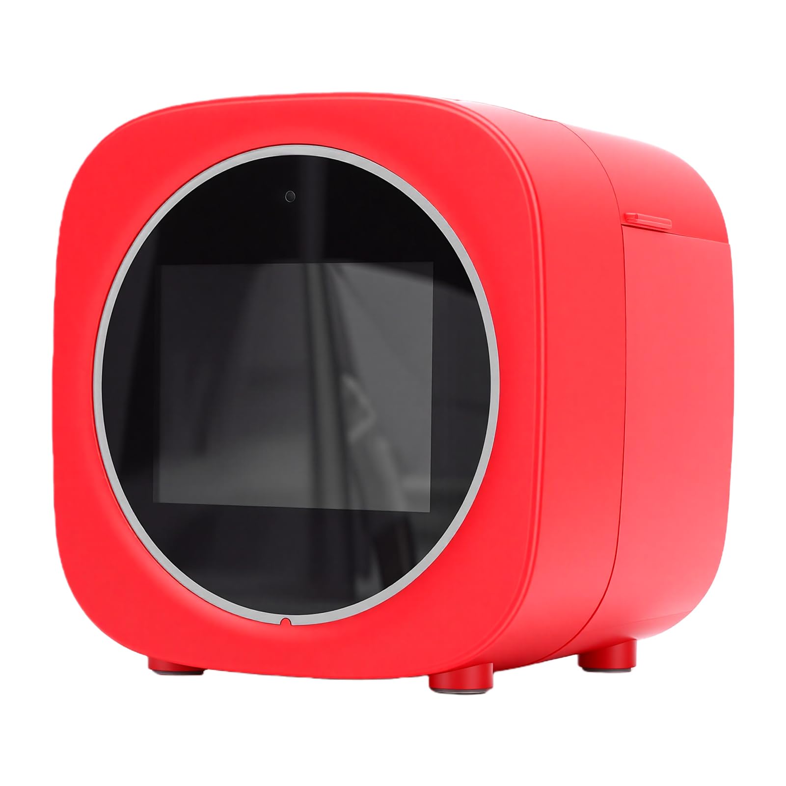 Fockety Stampante per Adesivi Vocali AI per Bambini, Mini Stampante Termica Senza Inchiostro con Schermo da 2,4 Pollici, Macchina per Adesivi Termici Portatile per Artigianato Fai-da-te,