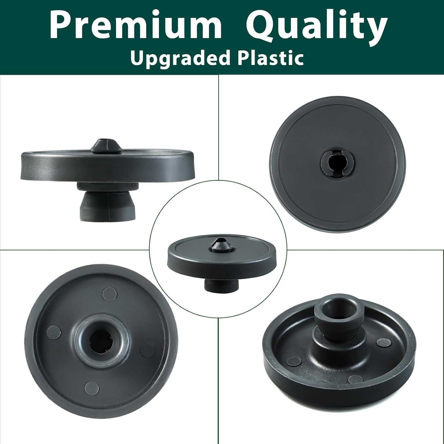 5304532229 5304521179 Dishwasher Lower Wheels 154522902 Upper Wheels Replacement Parts for Frigidaire Dishwasher Roller Dishrack Upper Lower Roller Frigidaire Kenmore Bottom Top Drawer Wheels