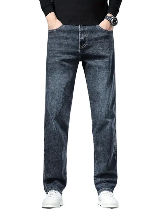 GRECIILOOKS Men High Rise Stylish Jeans | Jeans Regular Fit | Non Stretchable Jeans