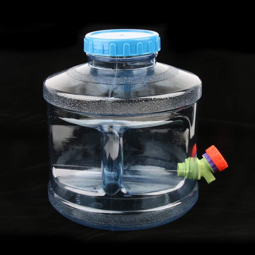 Carafe D'eau 10 L Avec Poignée – PET Alimentaire, Transparente, étanche, Sans Odeur, Pour Maison, Camping Et Distributeur