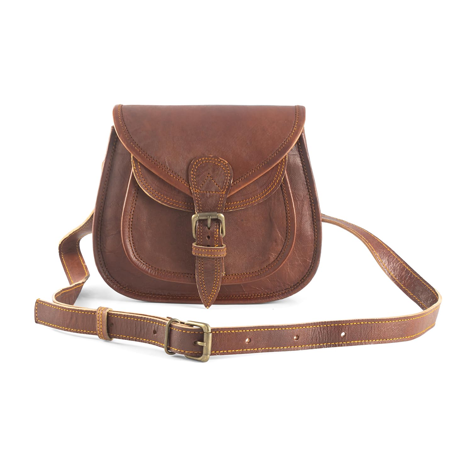 goatter Genuine Leather Casual Sling Bag for Girls and Women-picture-23
