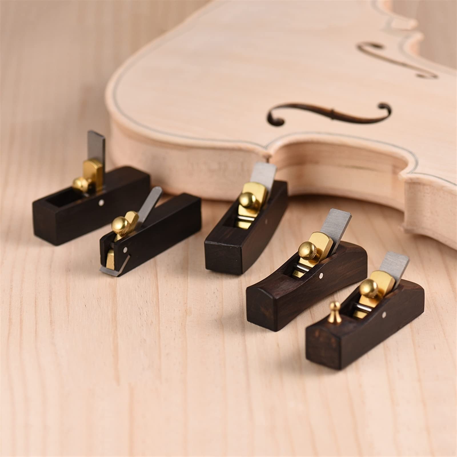 Accessori per Violino 5Pcs Mini Aereo Violino Liutaio Strumento Aerei Per Strumenti A Corda Violino Fare Riparazione Strumenti WoodCraft